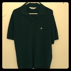 Brooks Brothers Golden Fleece Forest Green Polo L